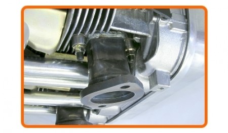 Système d'échappement CSP Python 48mm pour VW Type-4, 1967-'79  Combi ->67 et moteur Type 4 79-> 251204048L