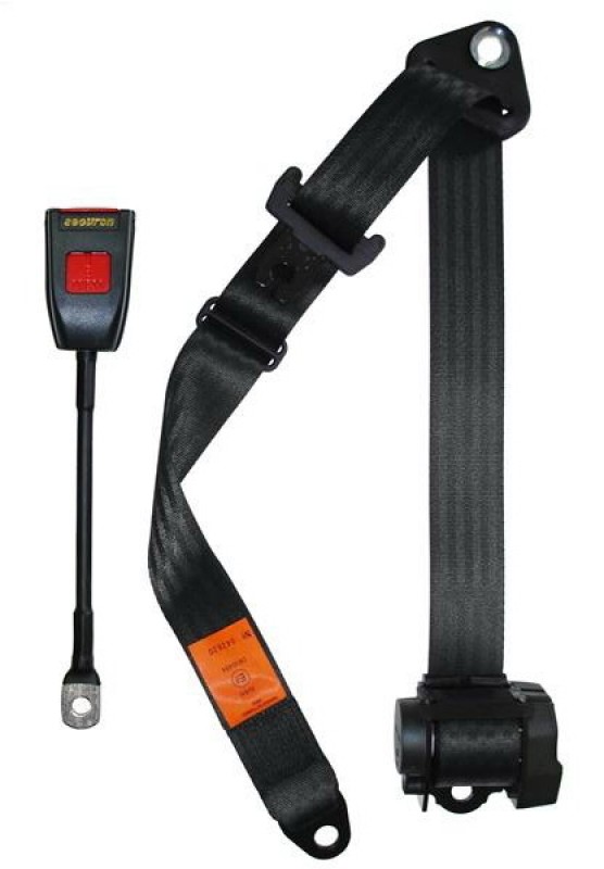 Ceinture de sécurité universelle SECURON 4 points avec enrouleur - Noir 111857691