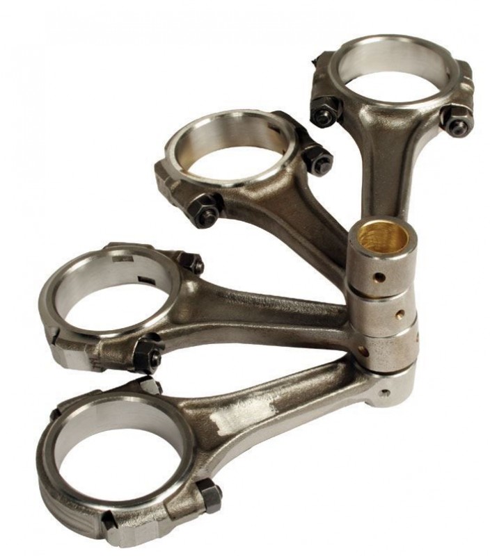 4 Bielles I Beam VW 5.4" forgées chromoly 4340 pour moteur VW AC105040 Sur www.vw-discount.net