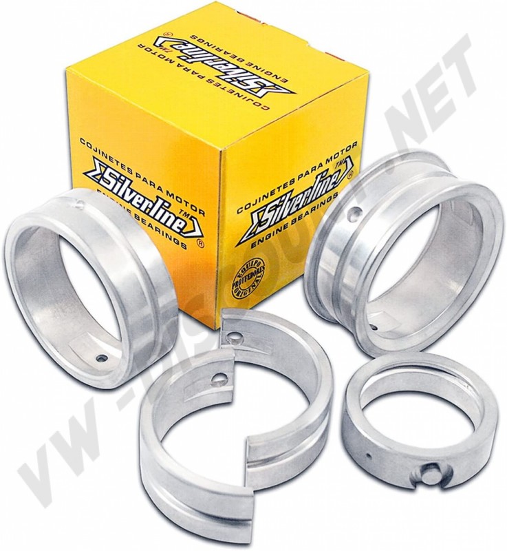 Coussinets de vilebrequin Type 1 côtes origine - Marque Silverline 111198461