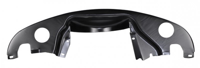 Tôle arrière moteur noire avec découpe gaine 00-8938-0 Sur www.vw-discount.net