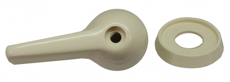 Poignée intérieure ivoire de porte avant gauche et droite Combi 10/65->07/67  les 4 pièces  211837225IKT Sur www.vw-discount.net