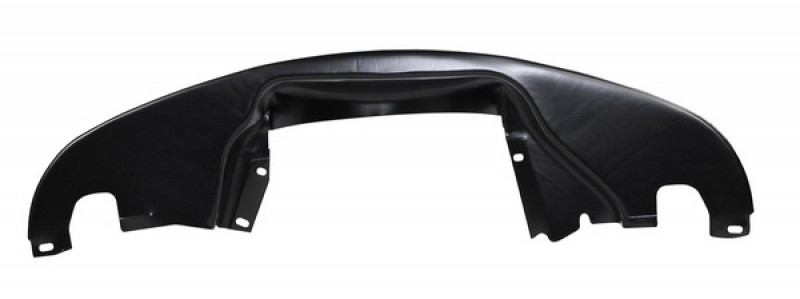 Tôle arrière moteur noire sans découpe gaine 00-8937-0 Sur www.vw-discount.net