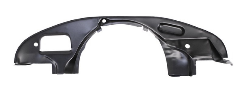 Tôle avant moteur noire (double adm) avec radi 00-8952-0 Sur www.vw-discount.net
