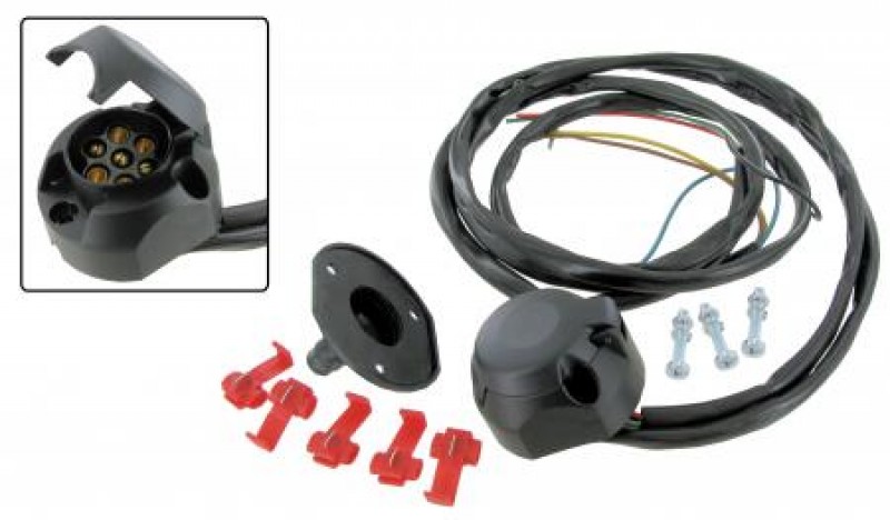 Câblage 7 pôles pour attelage de remorque  DM102520 Sur www.vw-discount.net