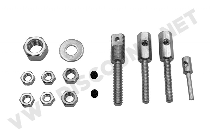 Kit de Raccourcissement de Câbles Complet 00-3167-0 pour VW Coccinelle et 181 (Tous les modèles)