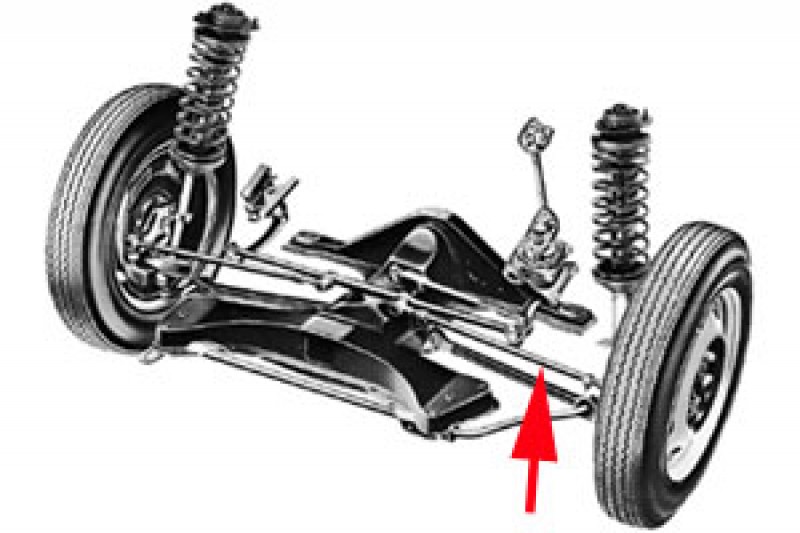 Barre de direction G ou D 1303 7/73-->> 133419804A Sur www.vw-discount.net