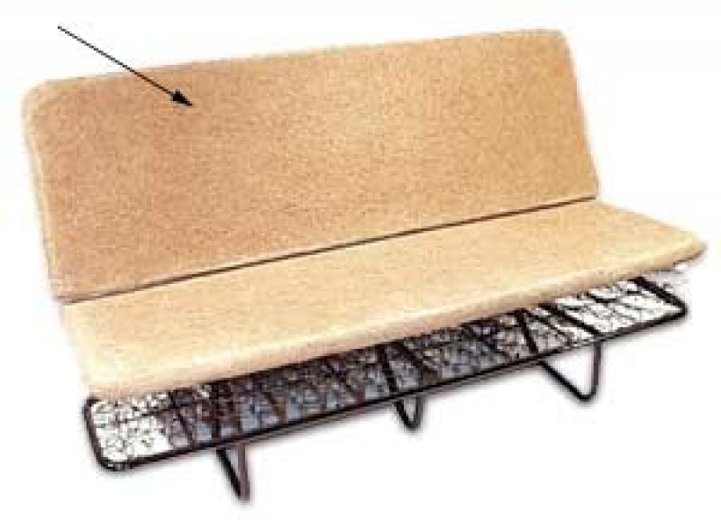 Rembourrage dossier banquette arrière Combi T1 T2