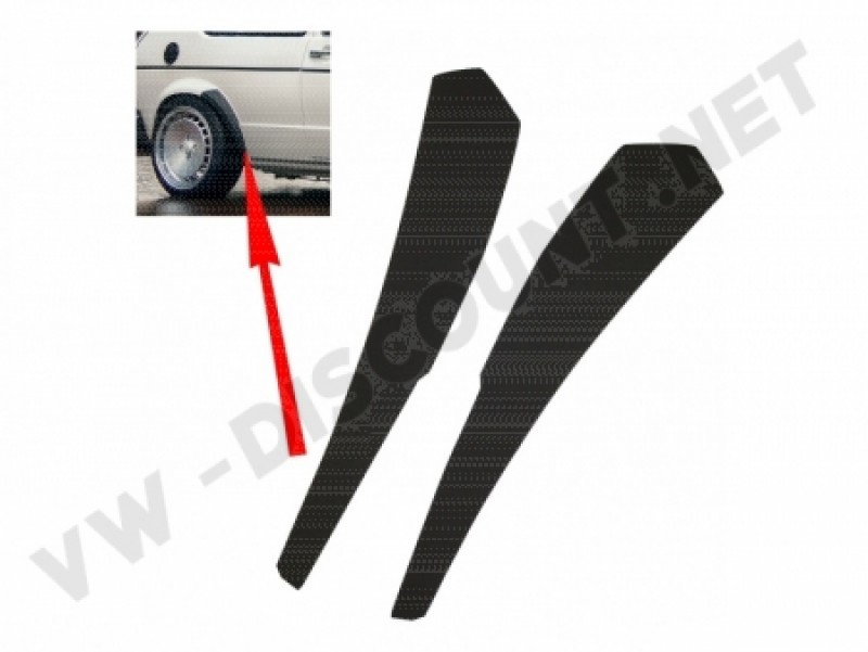 DM6379, DM 6 379, Golf MK1, Golf MK1 Cabrio, Caddy MK1, protection contre les gravillons.
