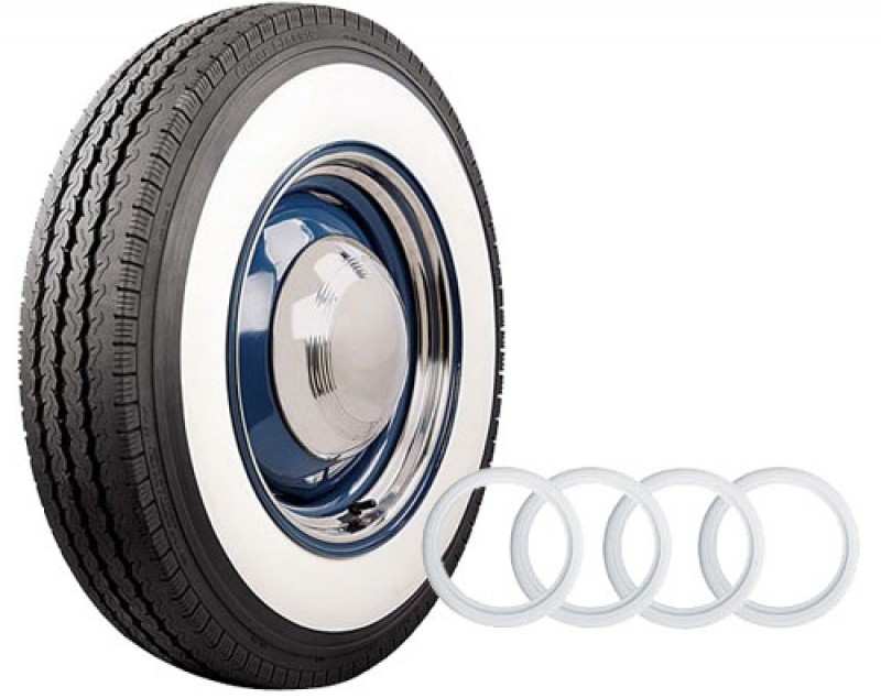 Flancs blancs 14" les 4 WT14 Sur www.vw-discount.net