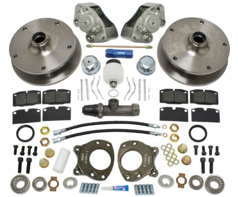Kit freins à disques avant complet 5x205 T2 08/63-->07/66