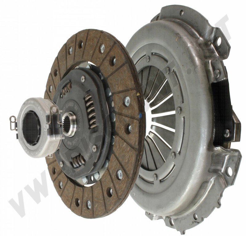 Kit Embrayage 215 mm pour Volkswagen Transporter 1.9 Water-Boxer et CT (1979-1992) (Références : 022198141A, 022.198.141.A)
