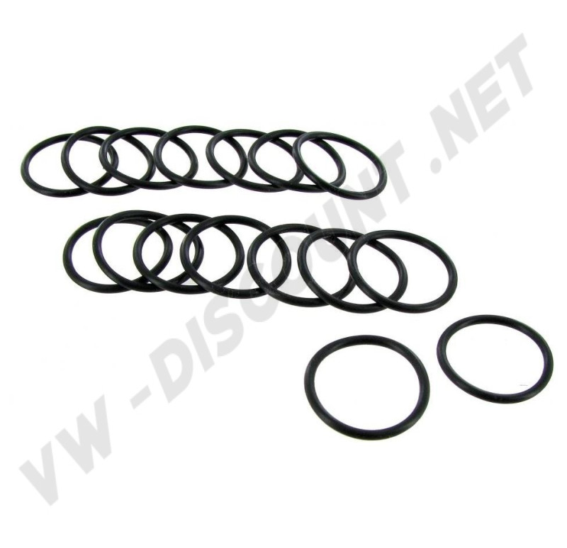DM01764 Joint torique pour Tubes Enveloppe Télescopique à Ressort "Big Mouth" VW Type 1, pack de 16 pcs