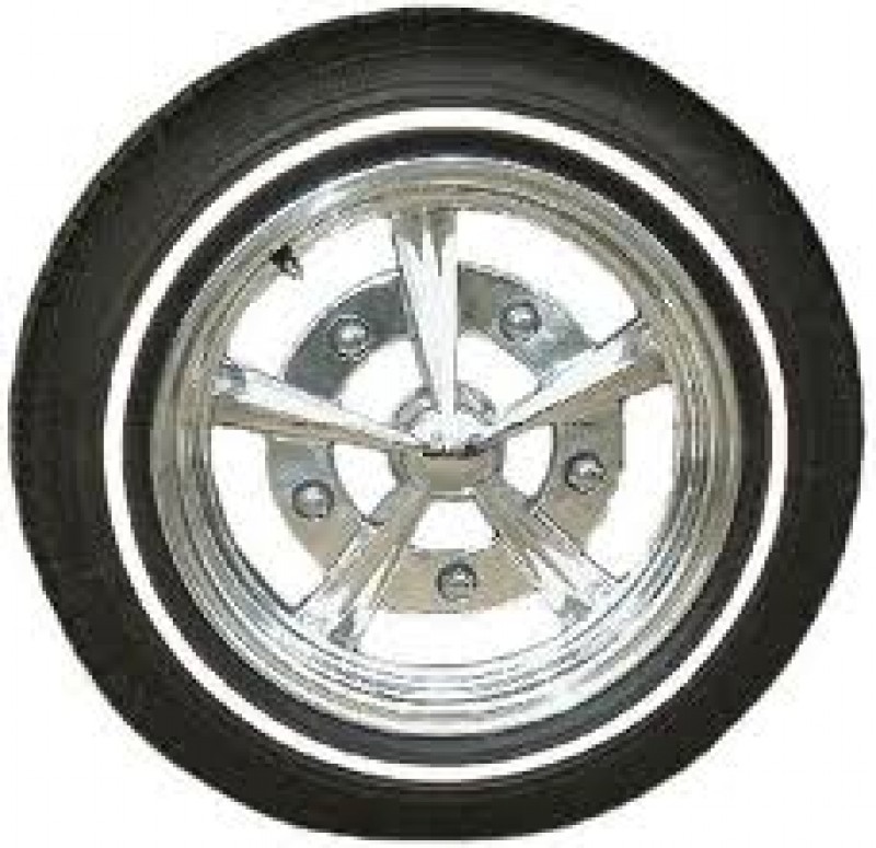 Flancs noirs avec liseré blanc 14" 480 009 Sur www.vw-discount.net