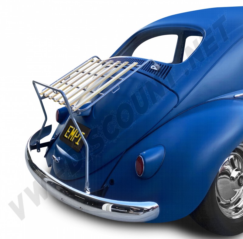 Porte-bagages, Vintage, métal, bois, Volkswagen Coccinelle, Berline, jusqu'à 1967, montage facile, esthétique rétro, reproduction Vintage, intempéries, durée de vie.