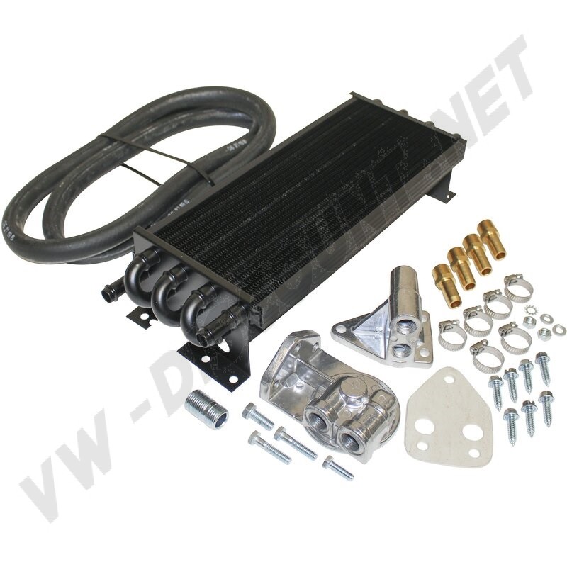 Kit refroidisseur d'huile cuivre 8 passages pour moteurs Volkswagen Air-Cooled.