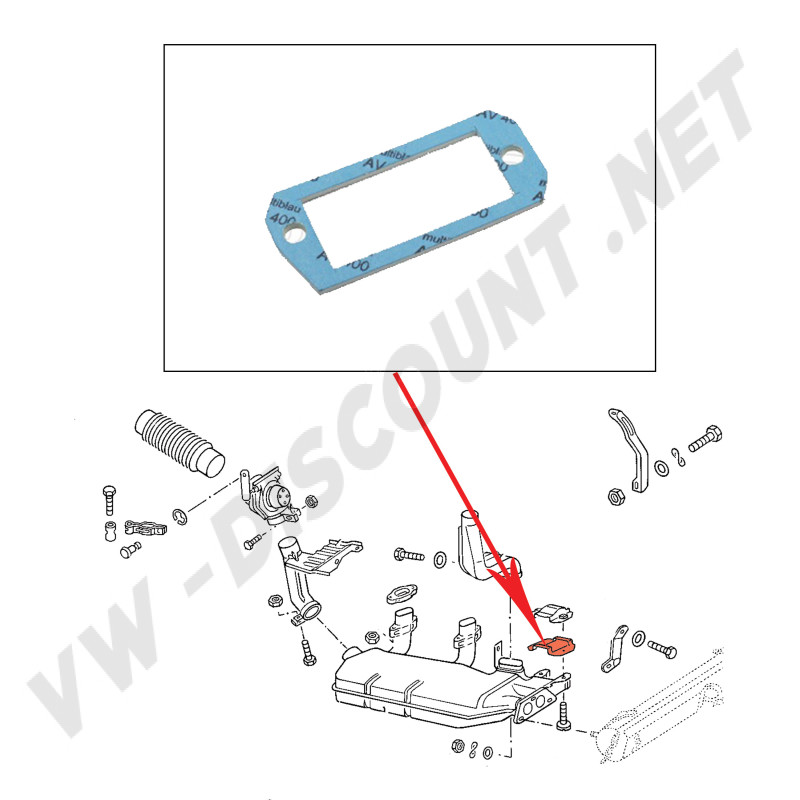 joint-echangeur-chaleur-vw-type4-t2-porsche-914-droit-021256326A