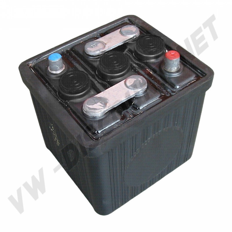  Batterie Vintage 6 V - 66 Ah (vide) - Réf. 111999238/66