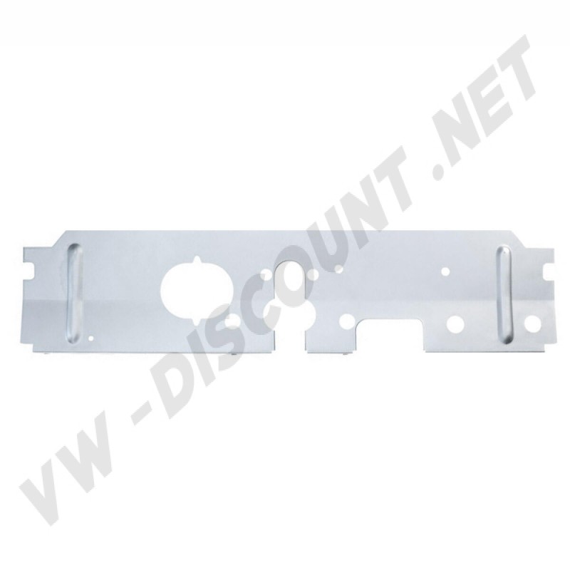 Achetez la plaque de renforcement entre les poutres de châssis avant pour VW Bus 1955-1967, référence 211703351B. Assure une solidité accrue de la structure de votre Bus. Compatibilité : 03/1955-07/1967.