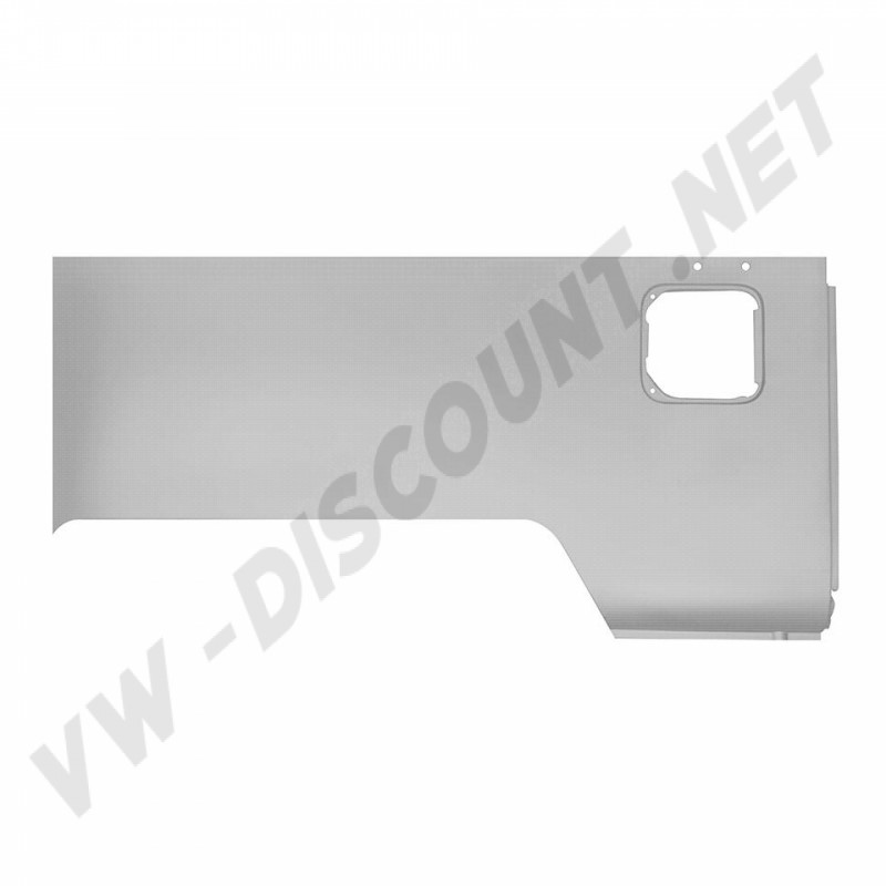 Découvrez le flanc latéral arrière droit court pour Combi Split pick-up simple cabine. Années : ->07/1962. Référence : 261809042B (261-809-042B, 261-809-042-B). Commandez maintenant et profitez d'une tôle de réparation de haute qualité pour votre véhicule