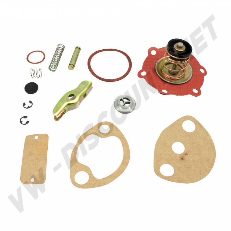 Kit de Rénovation/Révision pour Pompe à Essence Démontable 1200-1600cc pour T1 08/60-07/65 - Référence 111198553