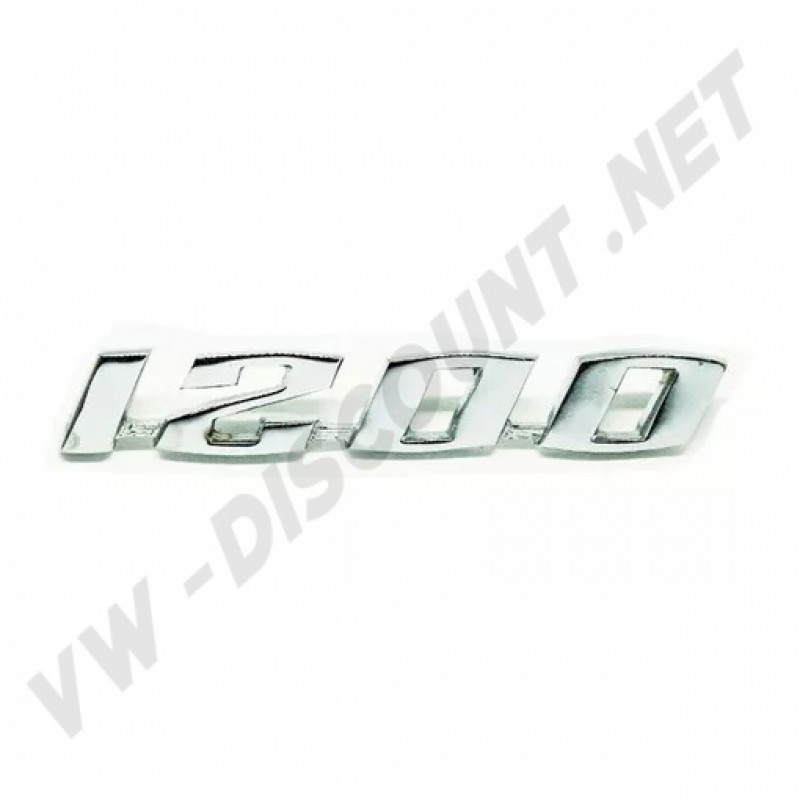 Sigle 1200, Volkswagen Coccinelle, 111853687, 111 853 687, décoration carrosserie.