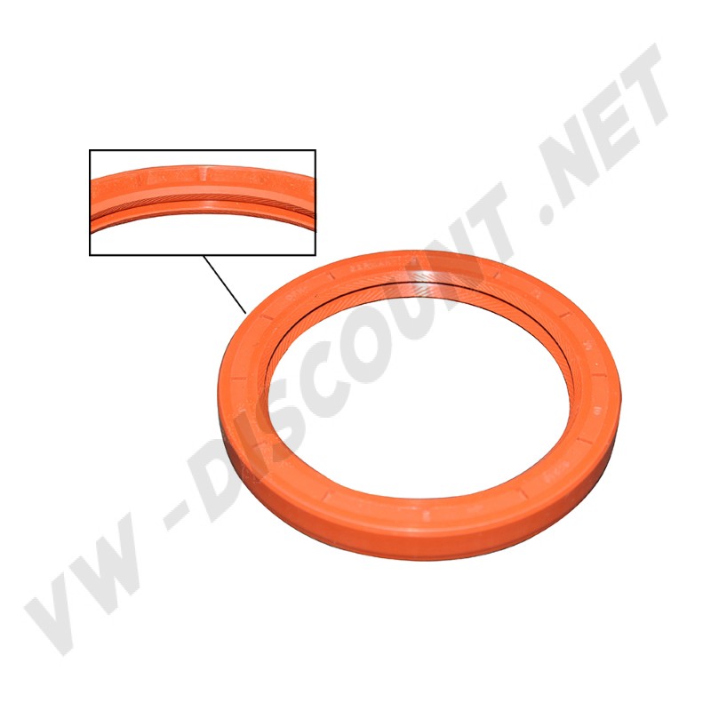 Joint spi de vilebrequin en silicone double lèvres ELRING 113105245FS