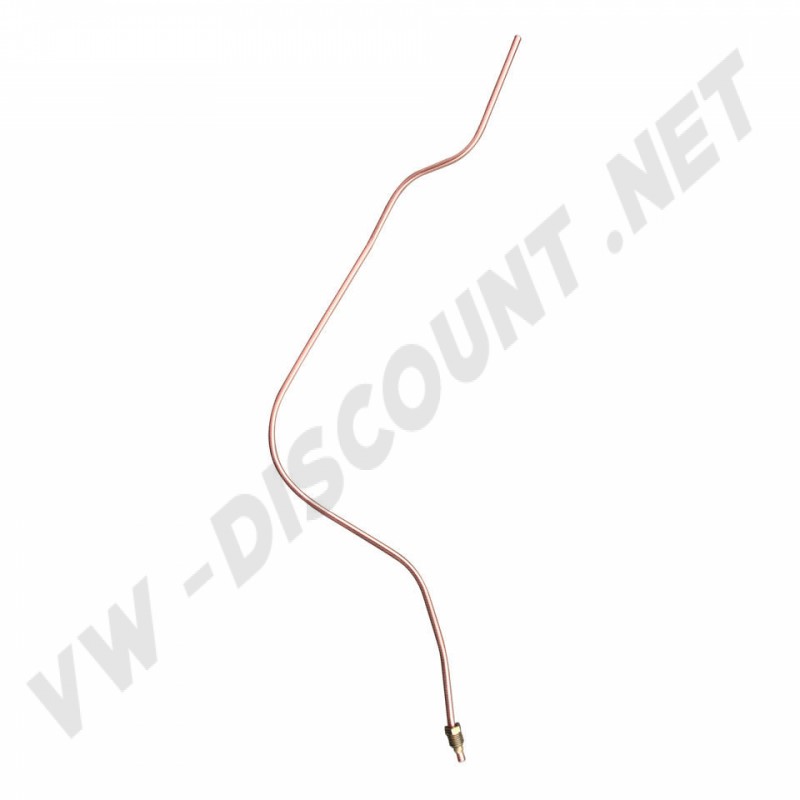 Tuyau d'Essence Volkswagen du Châssis à la Pompe à Essence pour Moteurs 1200cc (34 cv) Après 08/1960 et 1300-1600cc Jusqu'à 07/1970 - Référence 113127521A