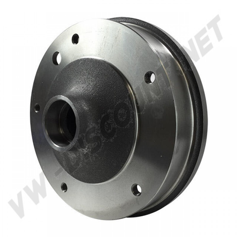 Tambour de frein avant 5 x 205 mm pour Volkswagen Cox et Karmann Ghia 10/1957->7/1965 - Réf : 113405615A