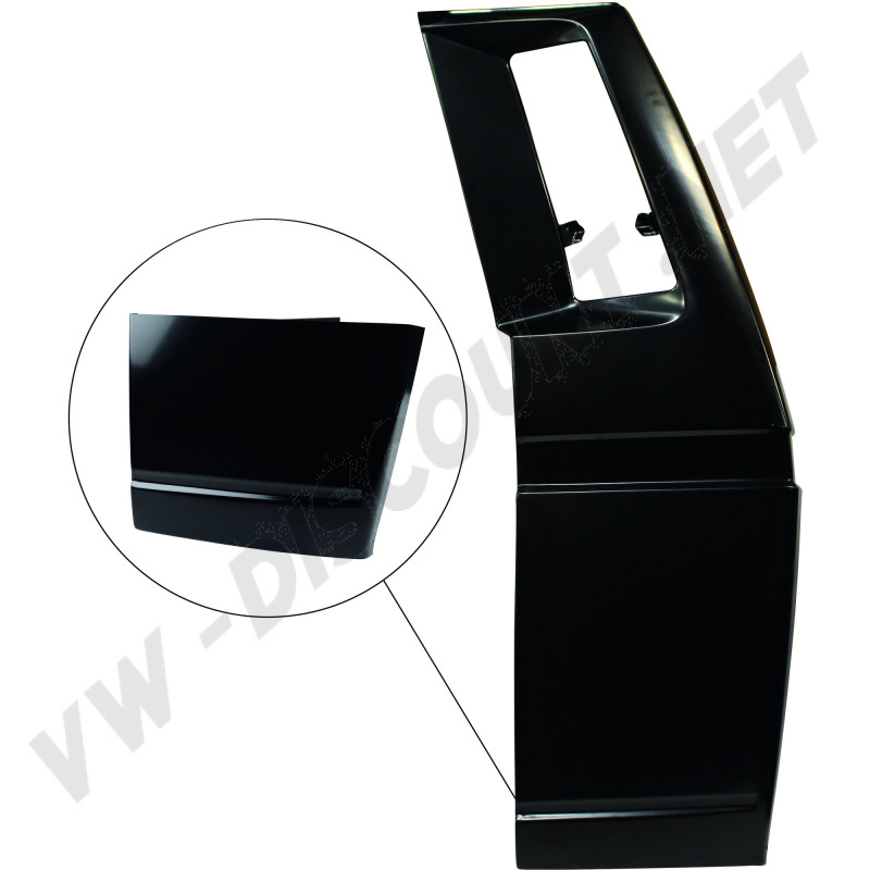 tole-inferrieur-reparation-panneau-arriere-gauche-vw-transporter-t25-t3-251813367A