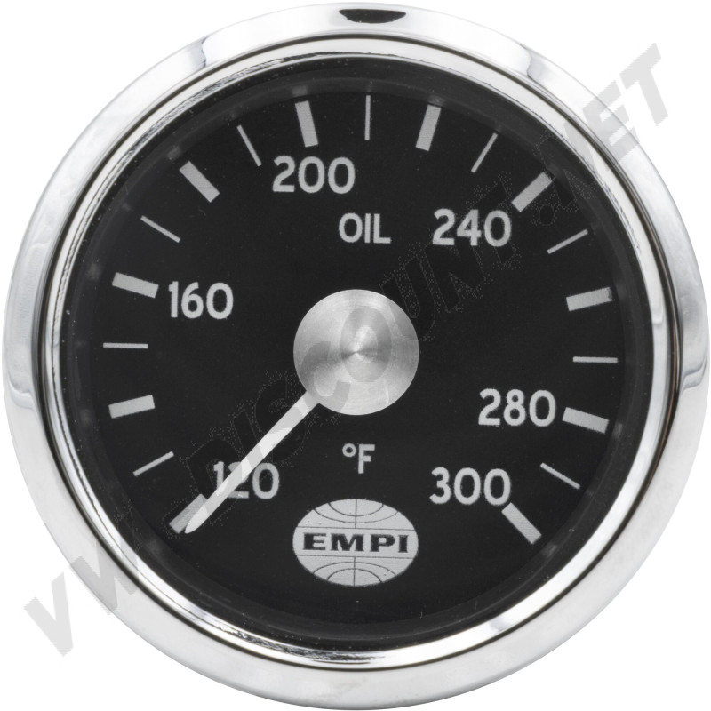 Manomètre Huile EMPI, EMPI GTV Rally, Smith's Gauges, VW Classique, 1412010, 14-120-1-0.