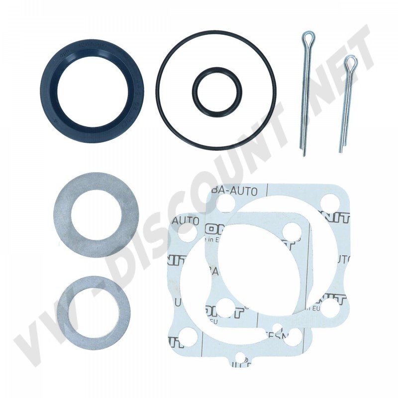 Kit Complet de Joints pour Flasques de Frein et Roulements de Roue Arrière de Qualité Allemande pour Volkswagen à Boîte à Trompettes