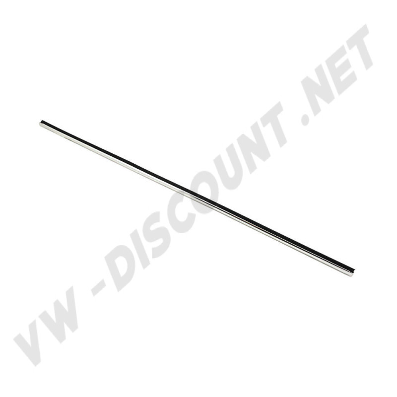 Lèche-vitre Karmann Ghia, Baguette Chromée, 143837471, 143-837-471