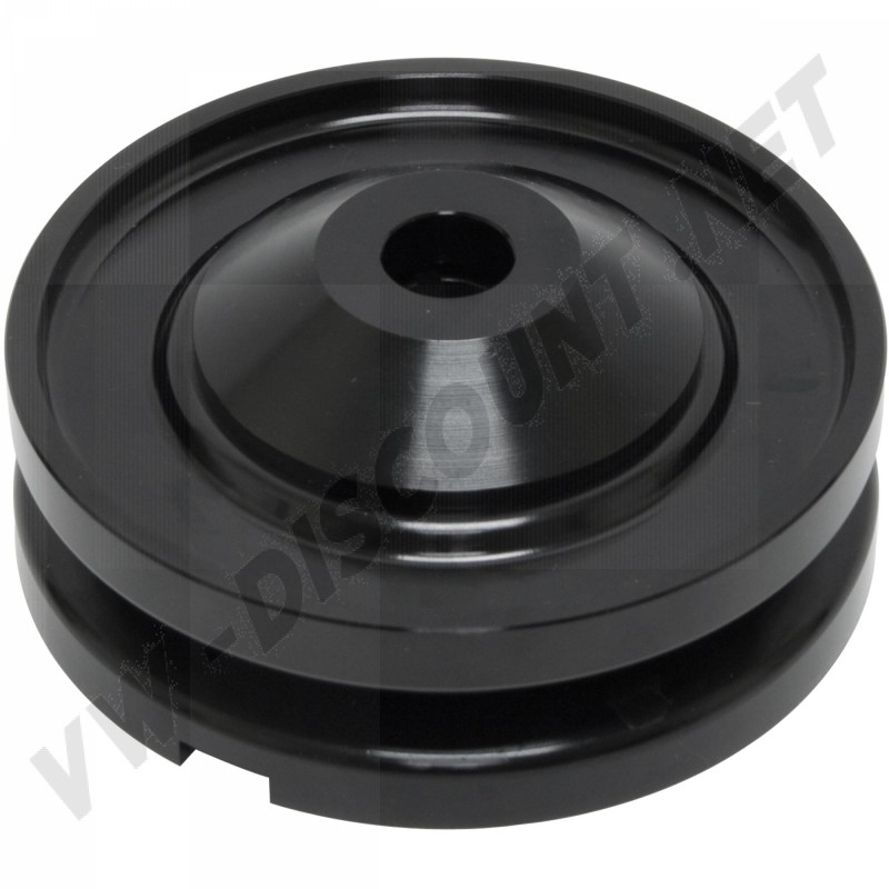 Poulie d'Alternateur et de Dynamo Aluminium Renforcée Noir - Référence : DM1697070