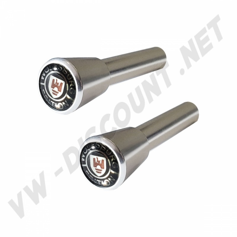 Loquets de porte intérieure, Volkswagen, Logo Wolfsburg, Beetle, T2 Bay, Golf, Caddy, Scirocco, AC837725