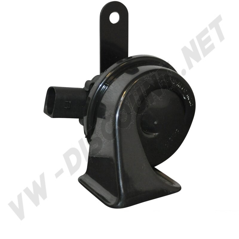 Klaxon 12V, Ton Aigu, Caddy, Golf Plus, Jetta, Seat Altea, Toledo, Leon, Skoda Octavia, Superb, Touran, VW Golf, 1K0951223A, 1K0 951 223 A.