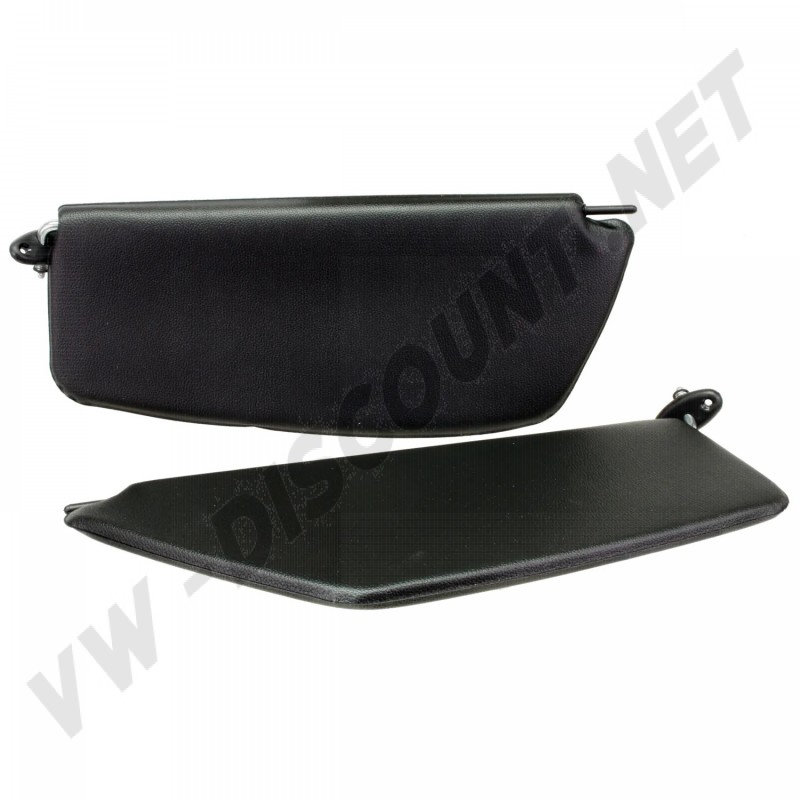 Pare-soleil Noir sans miroir gauche ou droit pour Volkswagen Coccinelle 08/64-07-67- la paire 
