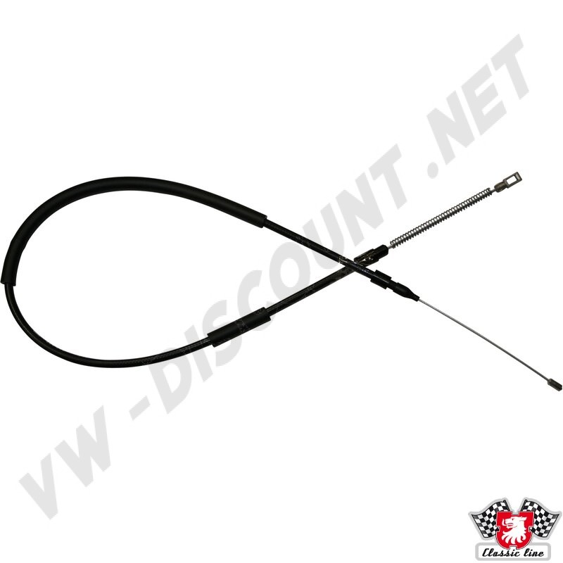 Câble de frein, frein à main arrière, VW Transporter T3 Syncro, 1.6-2.1 (incl. D), 11/84-07/92, 251609701E, 251.609.701E.