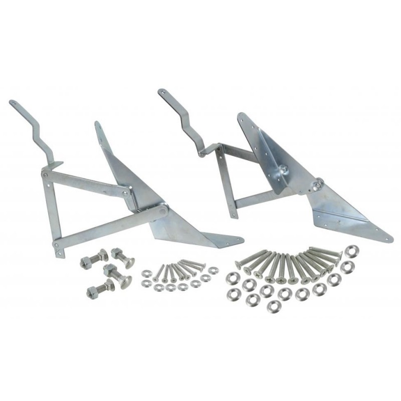Charnières pour banquette lit Transporter T3 la paire  255070205D Sur www.vw-discount.net