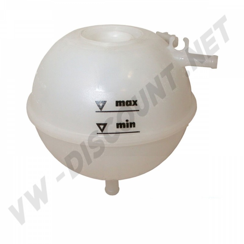 vase d'expansion, 701121407B, VOLKSWAGEN Transporter T4, Multivan, moteurs Essence, Diesel, bouchon vendu séparément, système de refroidissement, liquide de refroidissement.