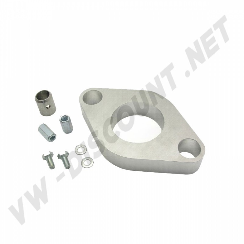 Réducteur débattement levier, 711149212, Transporter 80-91, aluminium usiné CNC, réduction du déplacement de vitesse, performances de transmission, mesure de la tige de levier, réparation levier jeu, installation facile.