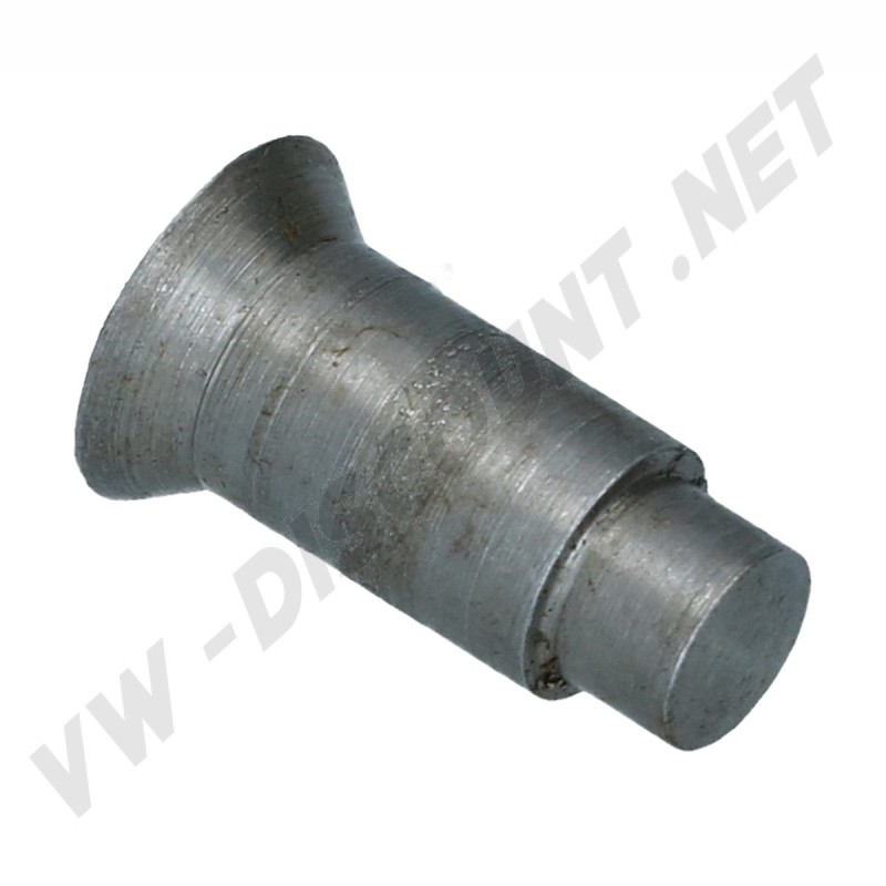 Rivet de charnière, Custode latérale arrière, VW Coccinelle Cabriolet, 151847325A, 151 847 325 A, dès 1964, vendu à l'unité