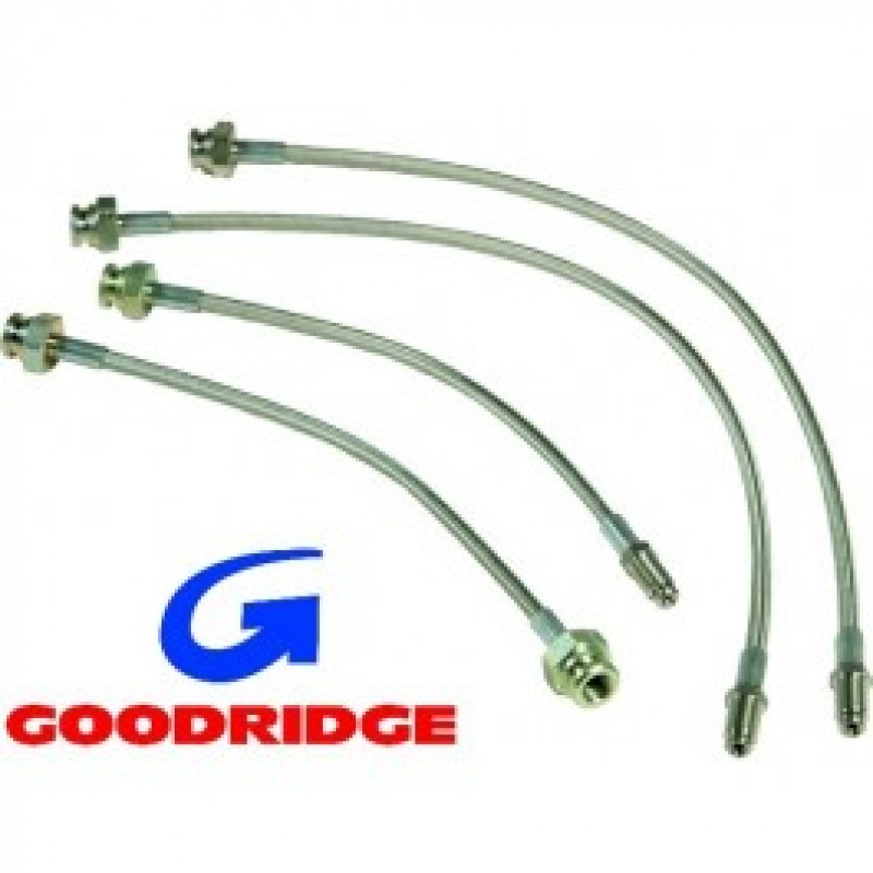 Kit de 4 flexibles de frein renforcés T2 Split 56-67 211698002 Sur www.vw-discount.net