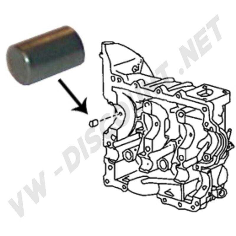 Pions de Centrage Palier Principal, Lot de 8, Moteurs 1200-1600cc, 111101123