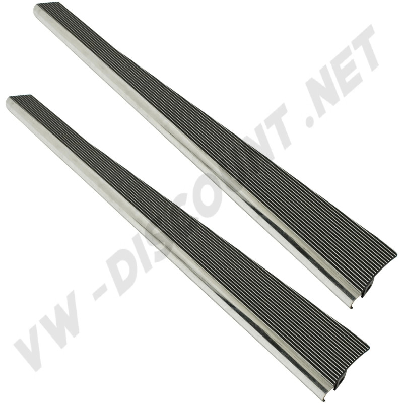 Marchepieds Billet Look noir brillant VW Coccinelle