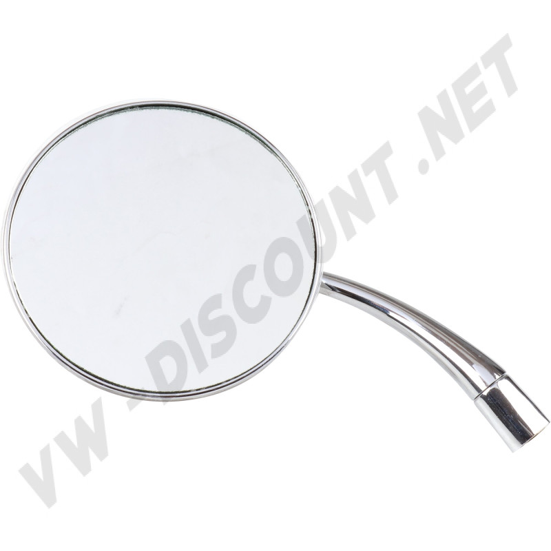 Rétroviseur VW Coccinelle, Gauche, Chromé, Rond, 111857513, 111 857 513