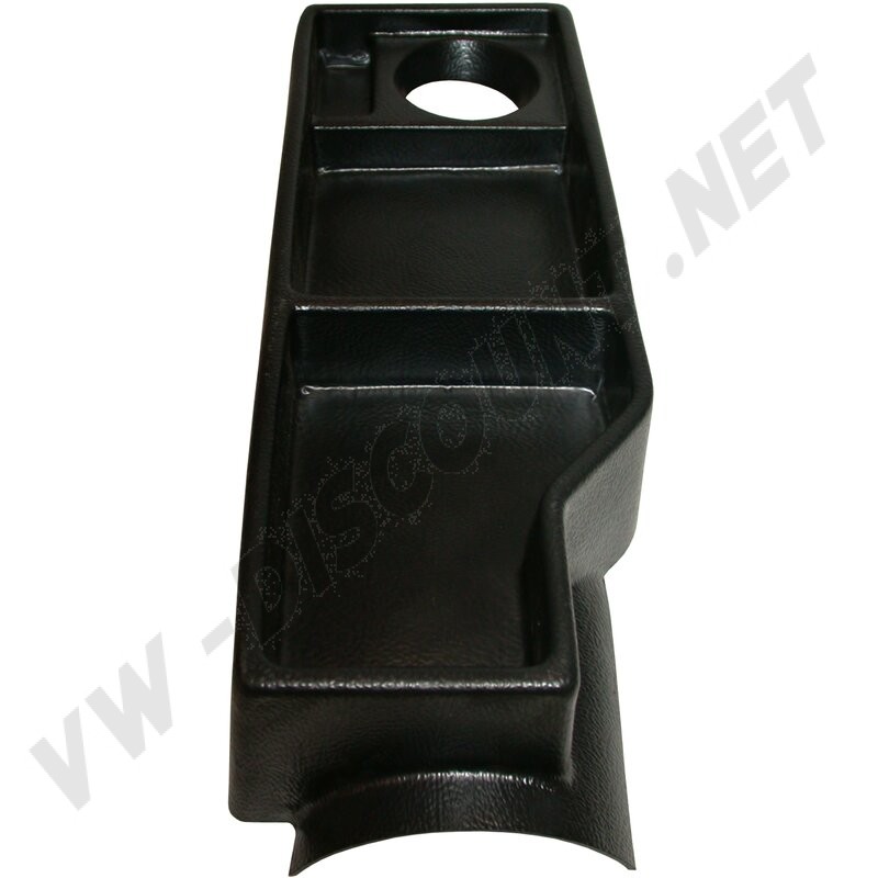 Console centrale en ABS noir, Volkswagen Cox, Ghia, Type 3, Type 181, Référence AC880803
