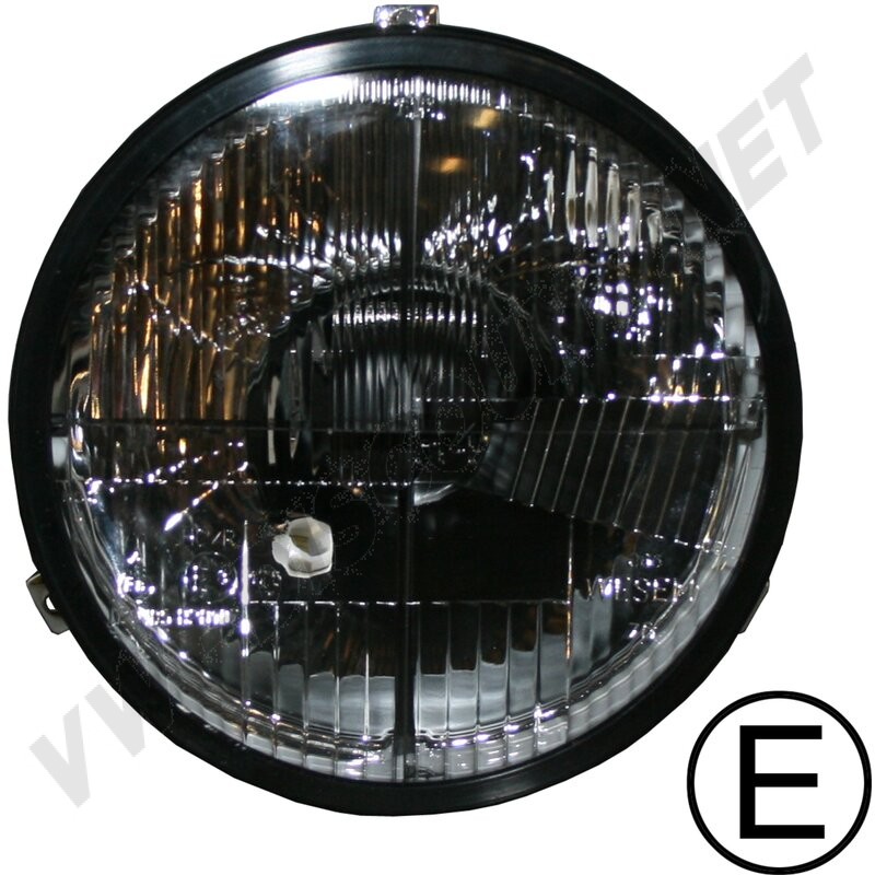 Phare fumé T25, Transporter T3 noir, 251941105A-F, phare homologué E, design moderne