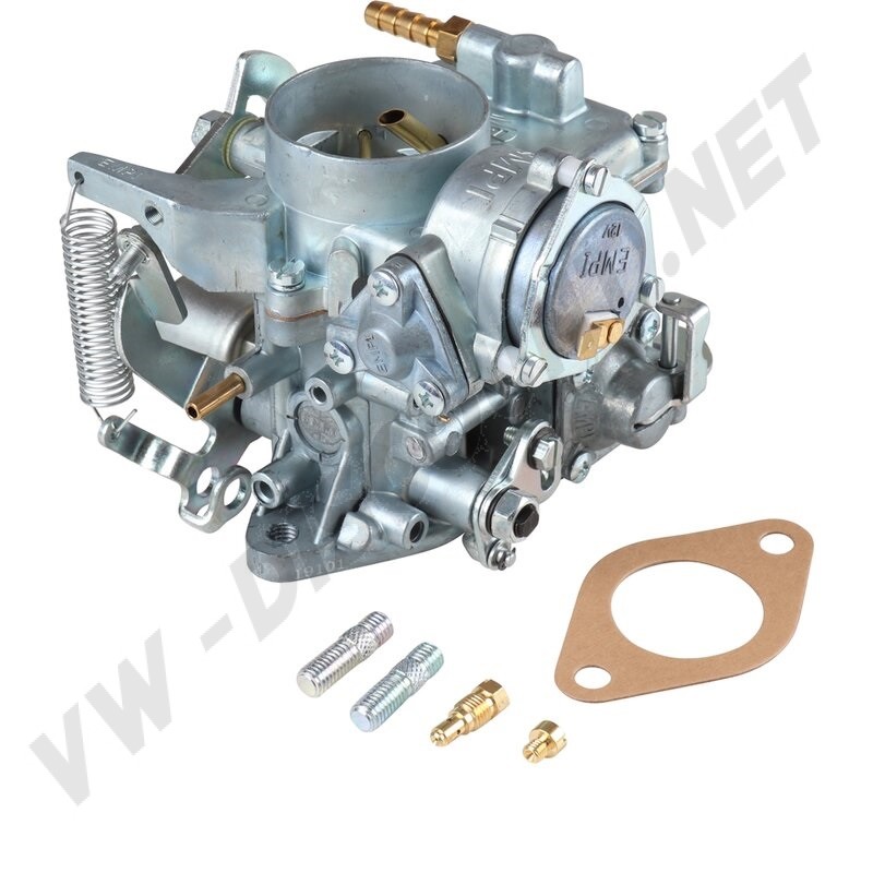 Carburateur EMPI 34 PICT-3, Moteurs 1600cc, Double Admission, Joint d'Embase, 12 Volts, 98-1289-B