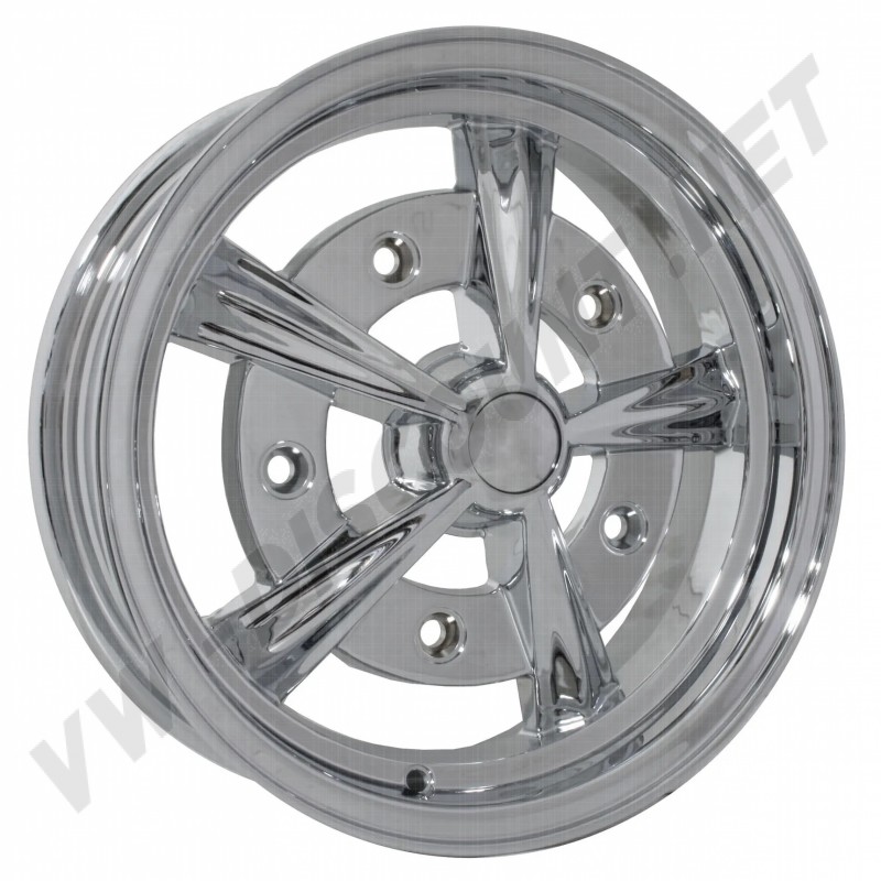 Jante-SSP-RADAR-Chromée-5X205-15Pouces-Beetle-Ghia-T2